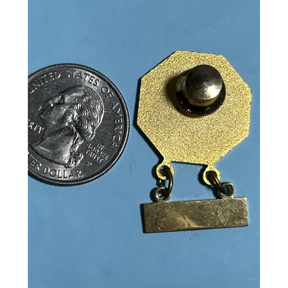 Platte Valley Medical Center Volunteer -600 Hours , 2 piece Lapel Pin - Picture 2 of 2